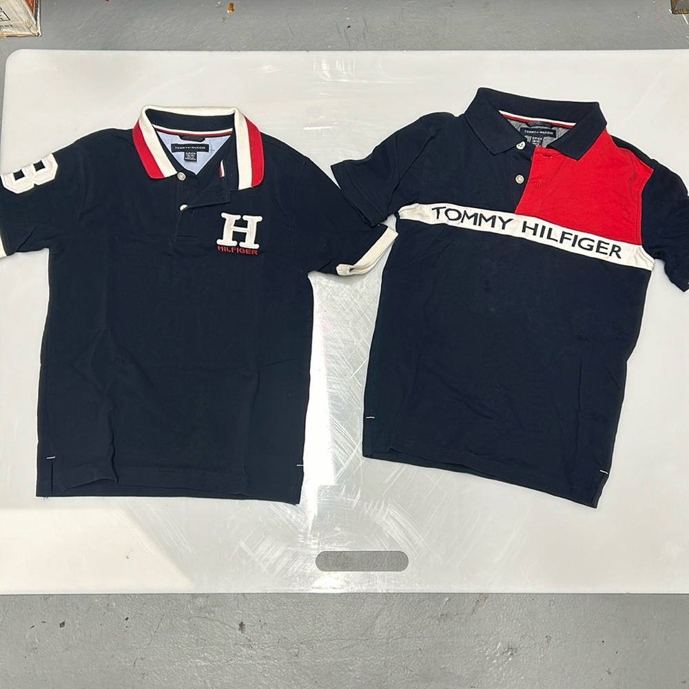 2 Size 8/10 Tommy Hilfiger Polos (boys)